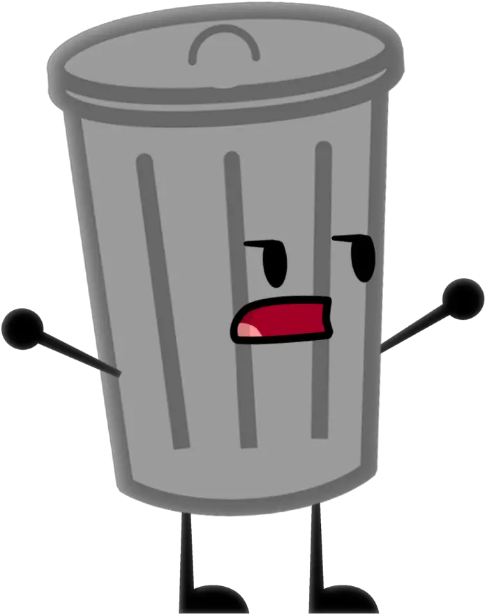 Trash Cartoon Png Image Cartoon Transparent Background Trash Can Trash Png