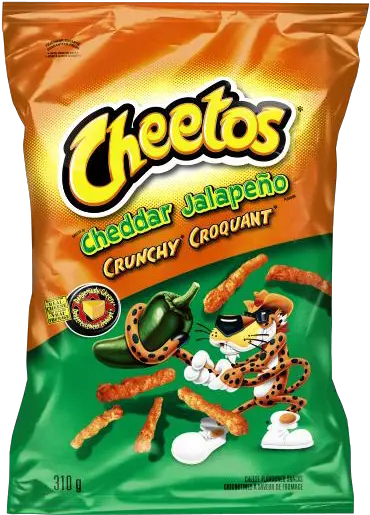 Cheetos Crunchy Cheddar Jalapeño Cheese Flavoured Snacks Cheetos Cheese And Jalapeno Png Cheetos Png