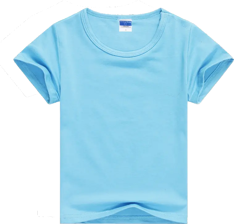 Child Unisex Plain Basic T Shirts Girls Boys Blue Blank Cotton Tops Tees 2020 Summer Kids Clothing 2 3 4 6 8 10 1424 Blusas Para Niñas Grandes De Trolls De 8 Años Y 6 Años Png Blank White T Shirt Png