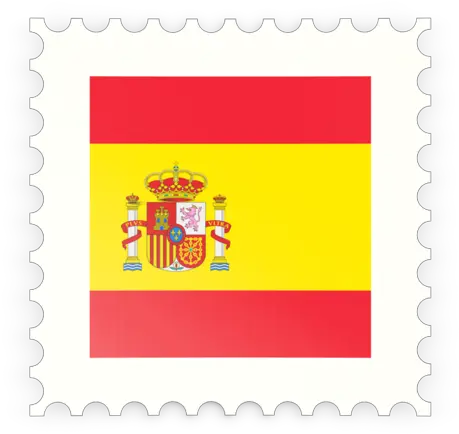 Postage Stamp Icon Illustration Of Flag Spain Icon Free Spanish Flag Png Postage Stamp Icon