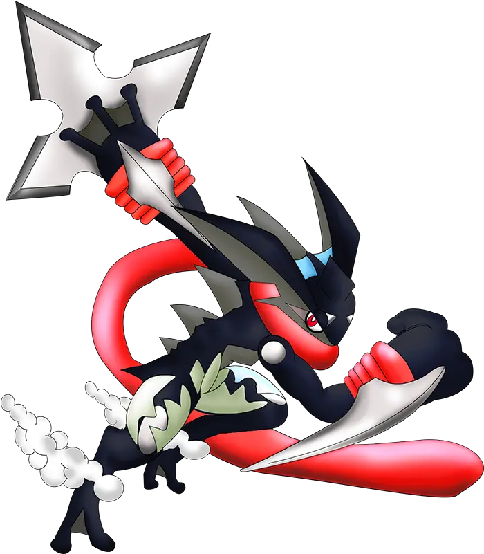 Pokemon 10658 Shiny Mega Greninja Fanarts De Mega Greninja Png Greninja Png