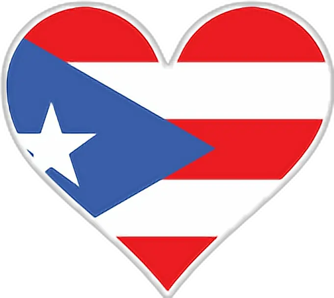 Puerto Rico Corazon Bandera Flag Of Puerto Rico Bandera De Puerto Rico Png Puerto Rico Flag Png