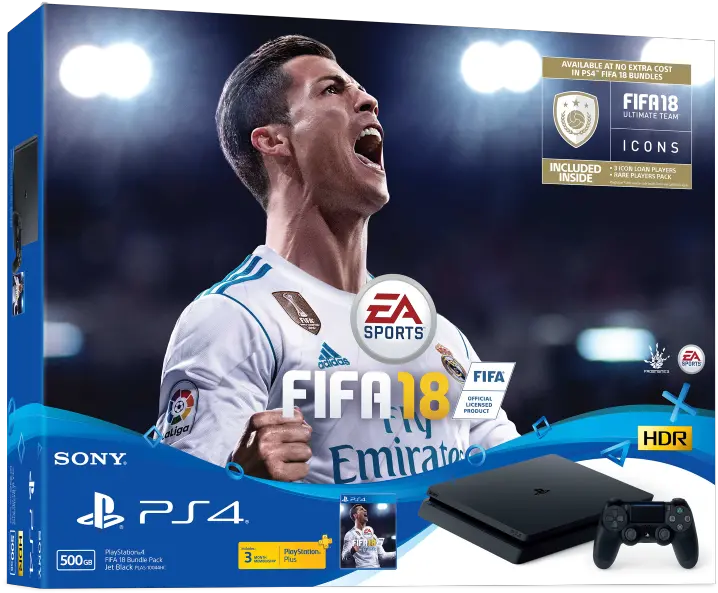 Sony To Launch Playstation 4 Fifa 18 Bundle Pack Fut Rare Playstation 4 Slim 1tb Fifa 18 Png Playstation 4 Icon Png