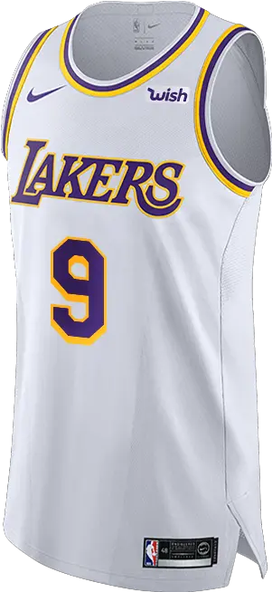 Rajon Rondo Lakers Png White Lakers Jersey Anthony Davis Png