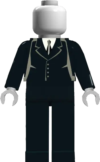 Customslenderman Brickipedia Fandom Standing Png Slenderman Png