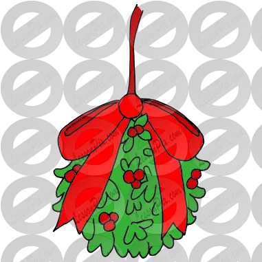 Mistletoe Picture For Classroom Therapy Use Great For Holiday Png Mistle Toe Png