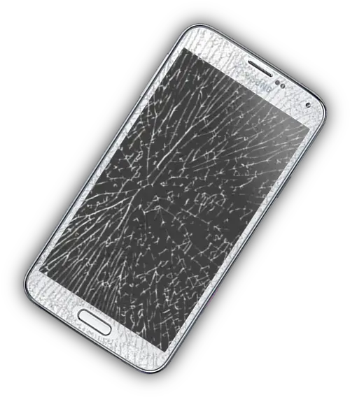 Samsung Galaxy S5 Repairs Broken The Samsung Phone Png Cracked Screen Png