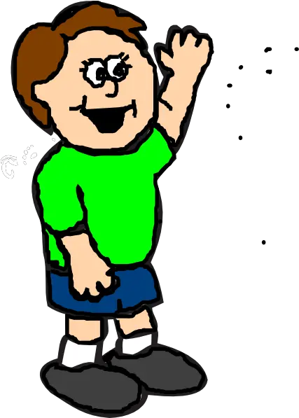 Happy Kids Clipart Free Images Boy Saying Hi Clipart Png Boy Clipart Transparent