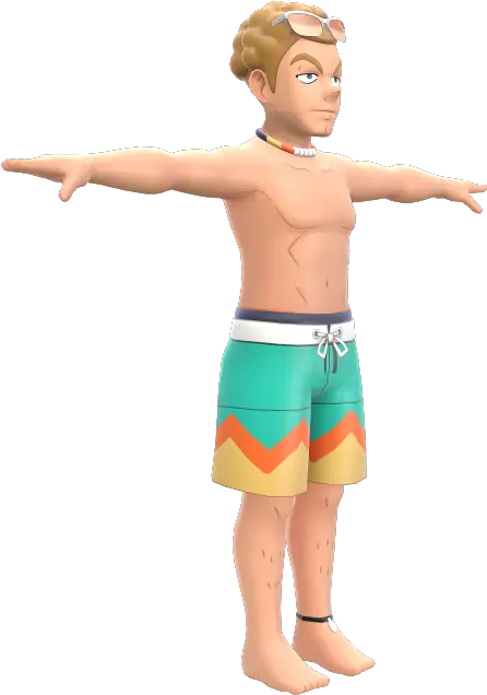 Nintendo Switch Pokémon Sword Shield Swimmer Male Pokemon Sword And Shield Swimmer Png Swimmer Png