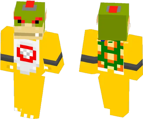 Download Bowser Jr Minecraft Skin For Man Bat Minecraft Skin Png Bowser Jr Png