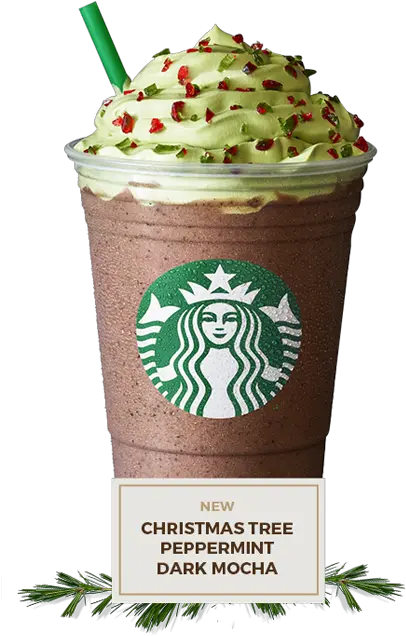 Download Hd Peppermint Mocha Starbucks Caffeine For Kids Frappuccino Starbucks Coffee Png Starbucks Coffee Png