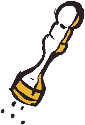 Brush Stroke Pepper Grinder Yellow Icon Transparent Png Molino De Pimienta Dibujo Chili Icon Transparant