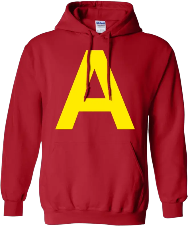 Buy A Letter Alvin Halloween Costume Chipmunks Hoodie Halloween Costume Of Alvin And The Chipmunks Png Alvin And The Chipmunks Png