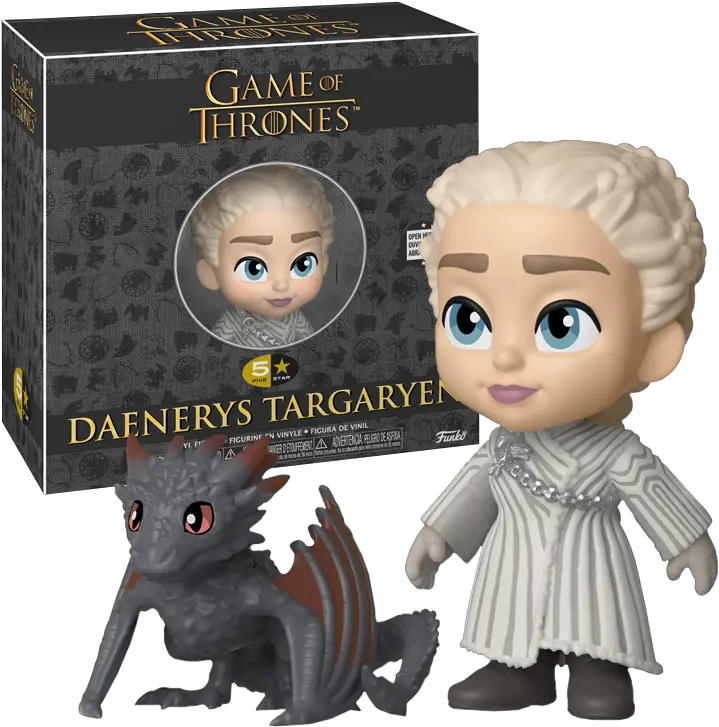 Game Of Thrones Funko 5 Star Daenerys Targaryen Pop Funko Png Daenerys Png