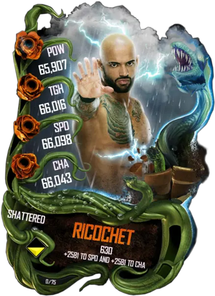 Ricochet Wwe Supercard Season 5 Debut Wwe Supercard Wwe Supercard Ricochet Png Ricochet Png