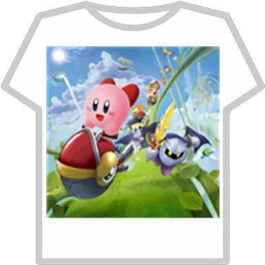 Kirby Air Ride Background 1 Roblox T Shirts Doge Roblox Png Kirby Transparent Background