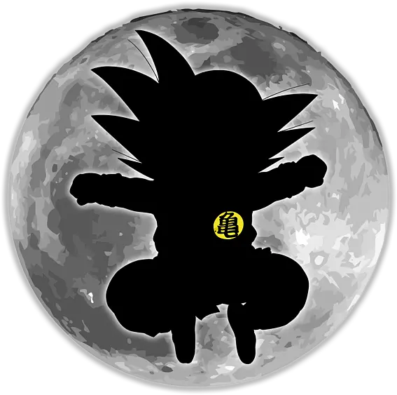 Goku N Moon Duvet Cover Fictional Character Png Goku Logo
