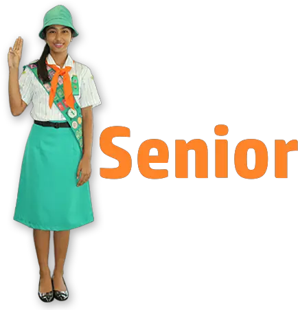 Official Senior Girl Scout Uniform Png Official Senior Girl Scout Uniform Girl Scout Png