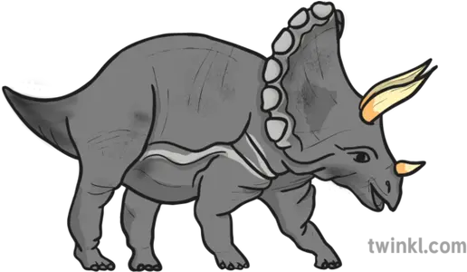 Triceratops Dinosaur Illustration Twinkl Twinkl Dinosaur Png Triceratops Png