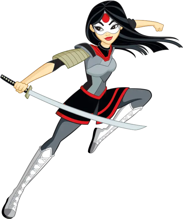 Dc Super Hero Girls Katana Transparent Dc Superhero Girls Katana Png Superhero Png