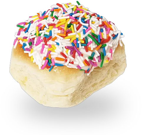 Fun Bun With Cream Cheese Icing U0026 Sprinkles Cobs Bread Usa Sprinkles Png Sprinkles Transparent