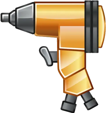 Download Hd Impact Wrench Icon Cartoon Impact Wrench Rivet Gun Png Wrench Icon Png