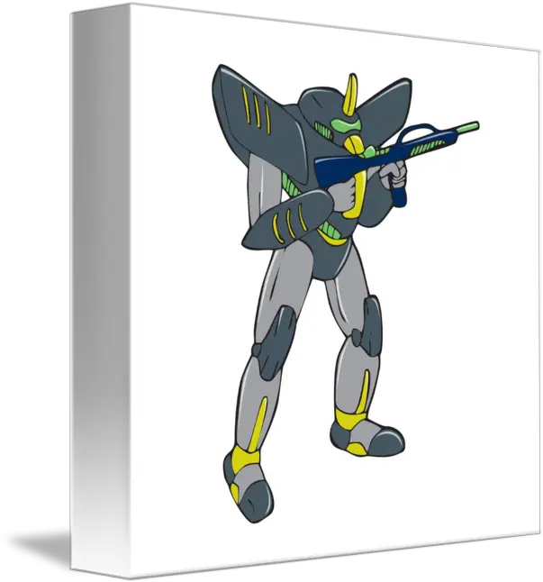 Mecha Robot Holding Ray Gun Isolated Mecha Png Ray Gun Png