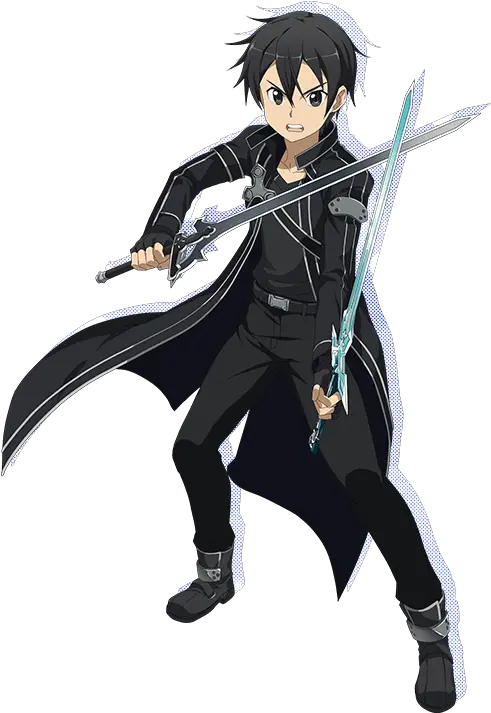 Sao Kirito Png Transparent Images Kirito Sword Art Online Png Kirito Png