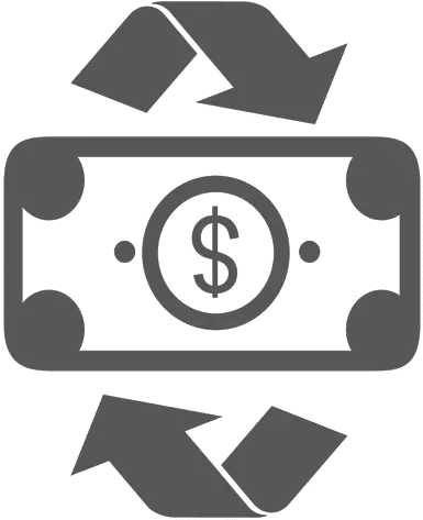 Recycling Dollar Bill Icon Language Png Bill Icon