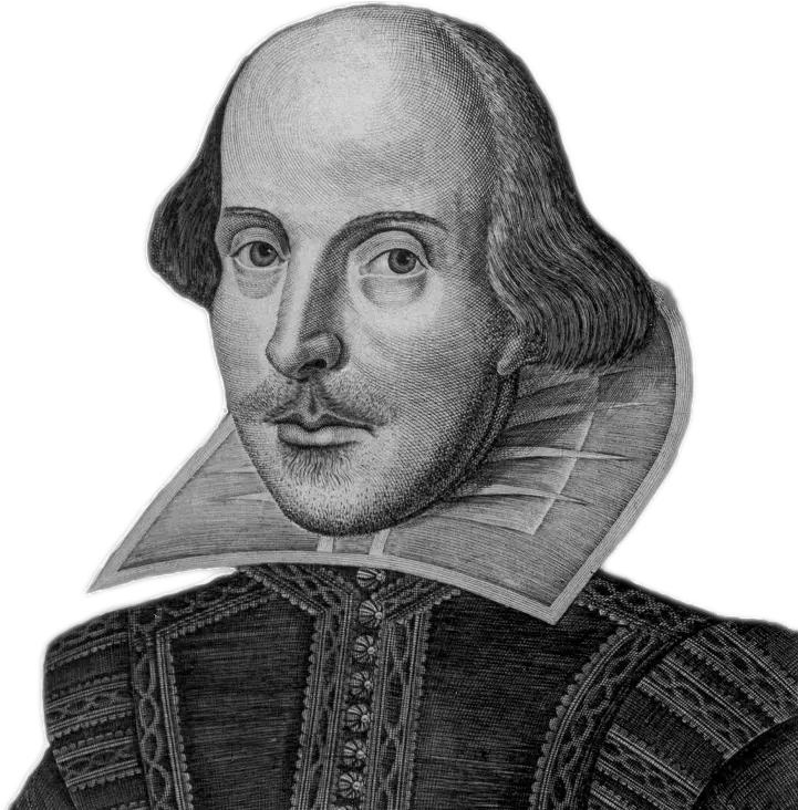 Fileshakespng Wikipedia William Shakespeare No Background Face Png