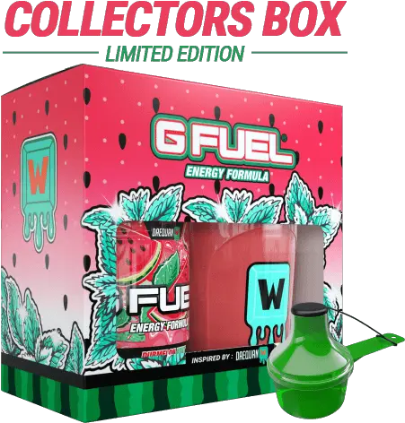 Gfuel Dubmelon Mint Collectoru0027s Box Allegiant Gaming Moon Pie Gfuel Shaker Png Gfuel Logo