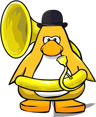 Club Penguin Tuba Gang Transparent Cartoon Jingfm Club Penguin White Penguin Png Club Penguin Transparent