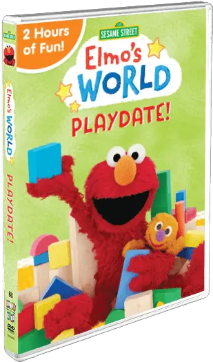 Elmou0027s World Playdate Dvd Shout Factory Elmos World Play Date Dvd Png Elmo Png