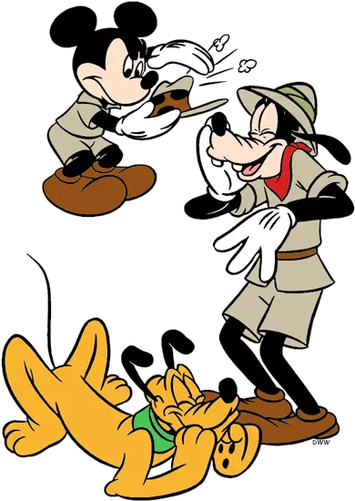Dgsc26 Disney Goofy Safari Clipart Pack 5797 Safari Donald Duck Clipart Png Goofy Png