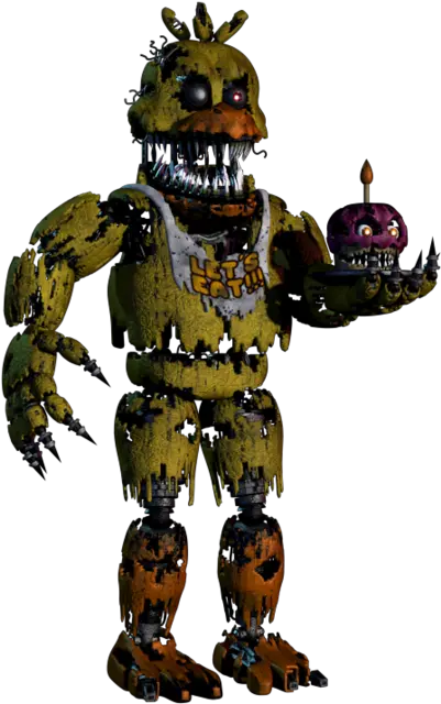 Five Nights Fnaf Nightmare Chica Five Nights At Freddys Png