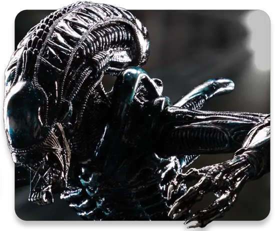 6 Scale Alien Statue Png Xenomorph Transparent