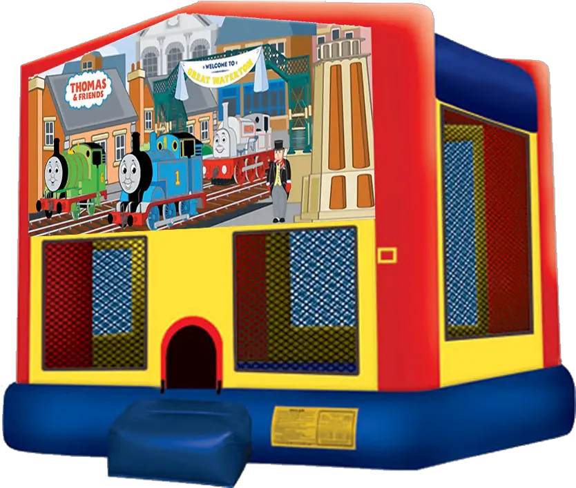 Thomas The Train Bouncer Moonwalk Paw Patrol Jumping Castle Png Thomas The Train Png