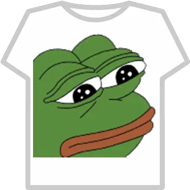 Sad Pepe Frog Meme Roblox Roblox Bacon Lives Matter Png Pepe The Frog Transparent Background