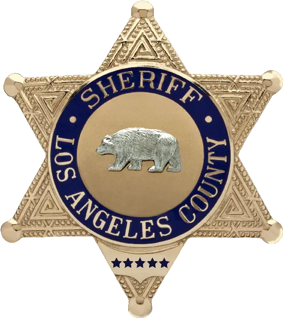 Sheriff Of Los Angeles County Los Angeles County Department Png Sheriff Badge Png