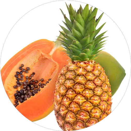 Download Papaya Pineapple Pineapple Full Size Png Image Papaya Png