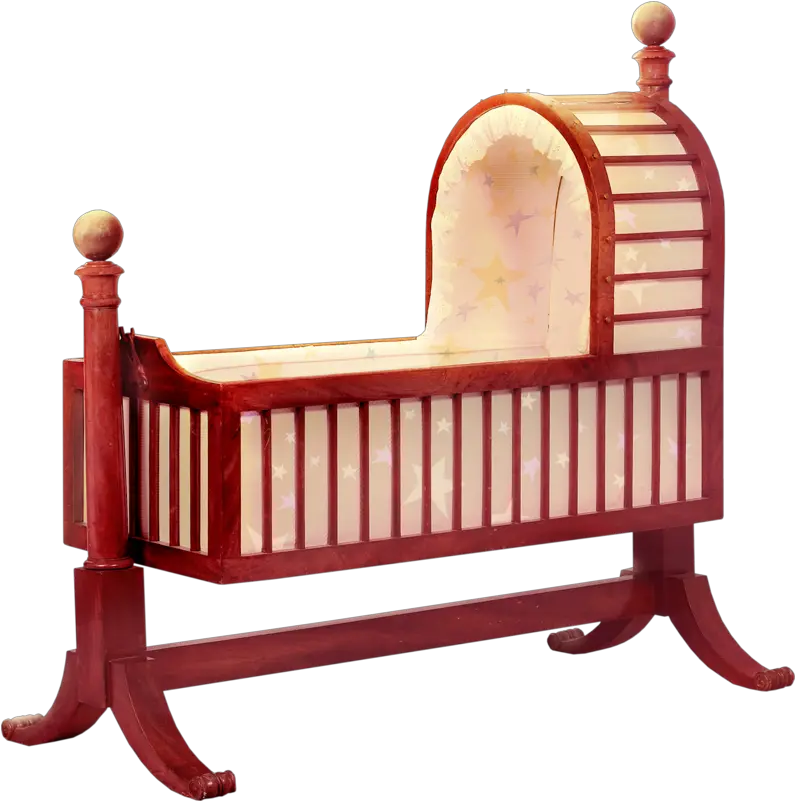 Clipart Baby Cradle Png Crib