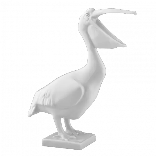 Single Figurine White Pelican Png Pelican Png
