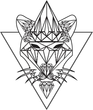 Diamond Panther Studio Panther Diamond Drawing Png Panther Transparent