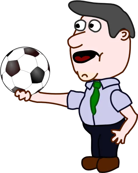 Boy Holding A Ball Clipart Png Clip Art Soccer Ball Clipart Png