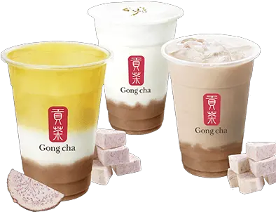 Gong Cha Usa Fresh Taro Gong Cha Png Bubble Tea Png