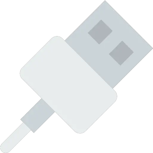 Usb Icons Horizontal Png Lightning Cable Icon