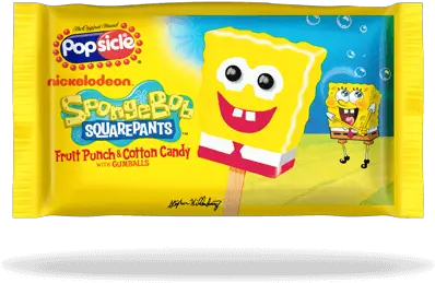 Spongebob Popsicle Bar Popsicle Minions Ice Cream Png Good Humor Logo