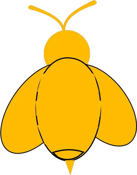 Yellow Bumble Bee Clip Art Vector Clip Art Gabarit Abeille Png Bee Clipart Png