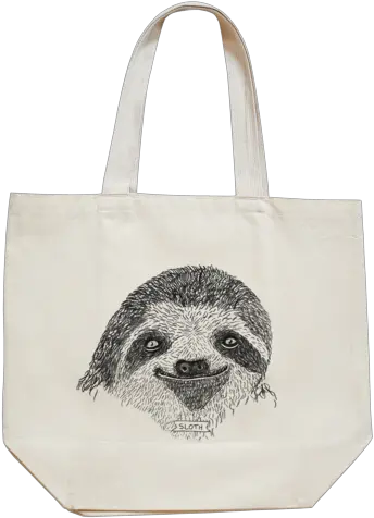 Brother Nature X Animalia Sloth Tote Tote Bag Png Sloth Transparent