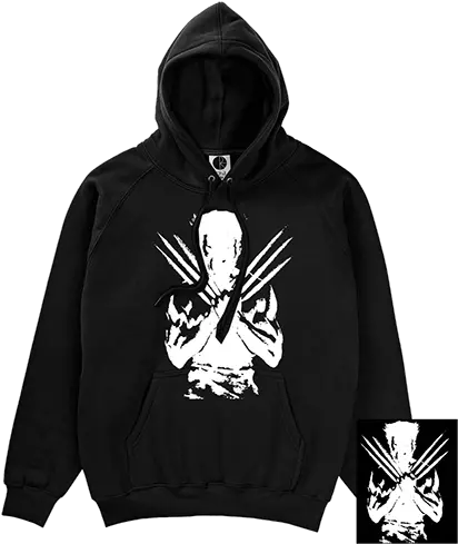 Wolverine Hoodie Batman Hoodie Png Wolverine Transparent